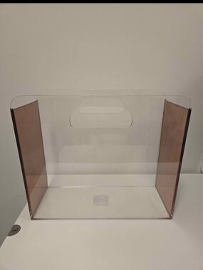 Rose Gold Acrylic File Folder Organizer